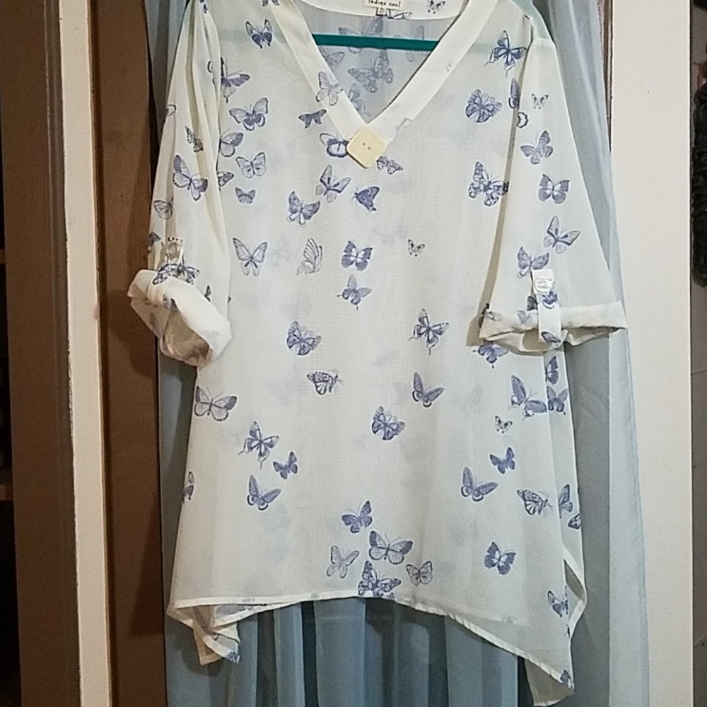 Indigo Soul blouse